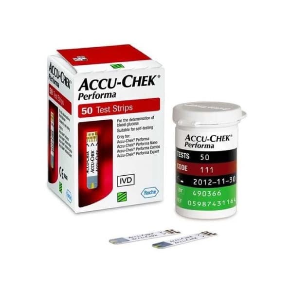 Bandelettes Accu-Chek Performa