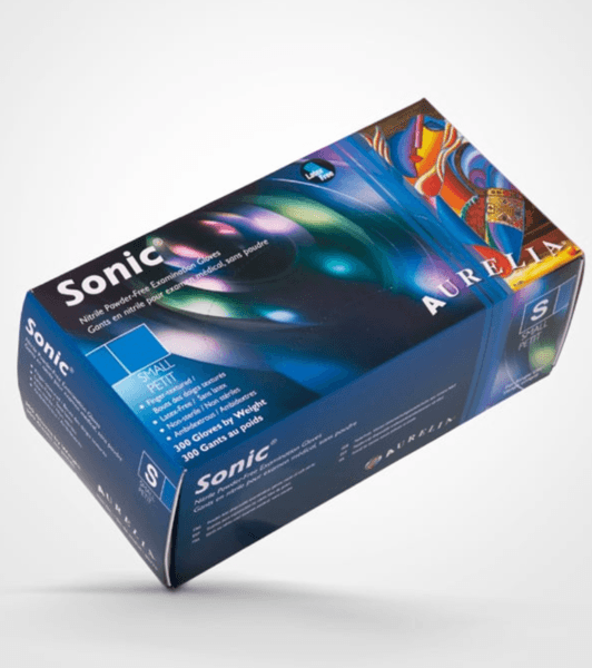 Gants d'Examen Nitrile Non Poudrés Boîte de 100